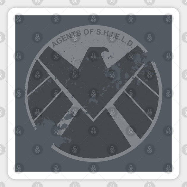 S.H.I.E.L.D. Magnet by clairelions